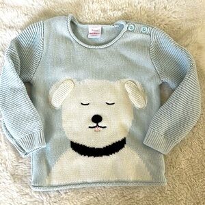 Hanna Andersson Doggy Knit Sweater Sz. 3T